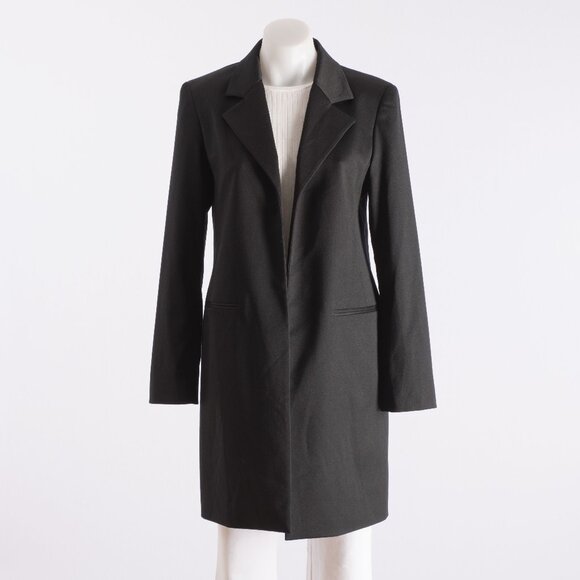 Susan Lazar Jackets & Blazers - Susan Lazar Black Longline Blazer Coat US 2